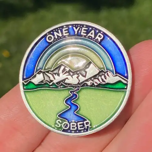 a gift to celebrate 1 year sobriety anniversary