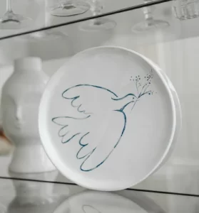 Dove is a symbol of freedom