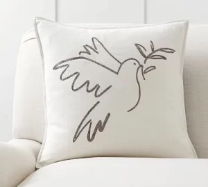 Dove embroidery gifts symbolize freedom