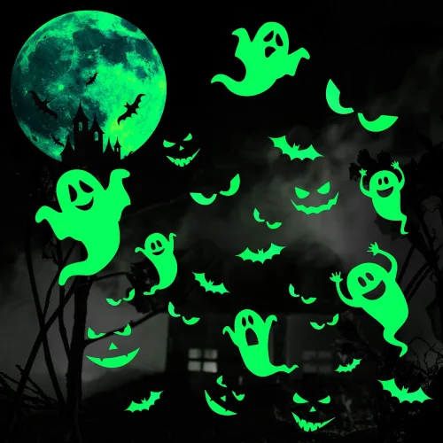 Glow-in-the-Dark Stickers for Halloween